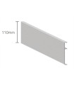 PERFIL TAPA DUPLO GLASS SV-45/85 - LONGITUD:5000MM