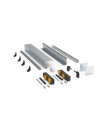 KIT SV-Q60 DOBLE RETENEDOR PLATA MATE 2M. -912/01