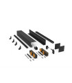 KIT SV-Q60 DOBLE RETENEDOR PLATA MATE 3M. -912/02
