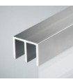 PERFIL GUIA DOBLE V-6MM DURUS 5M
