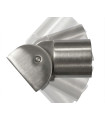 FIJO TUBO PARED REGULABLE STEL