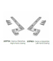 GUIADOR CORREDERA TELESCOPICA SWING FRAME CIERRE A DERECHAS