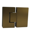 BISAGRA BAÑO DOBLE 180º  8/10MM. ORO MATE