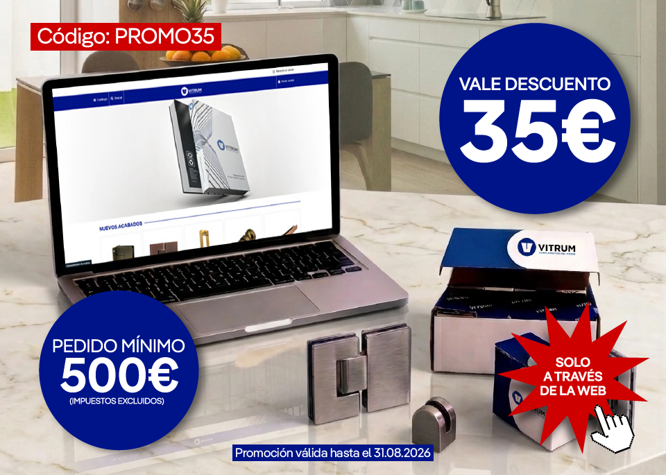Promoción Web Vitrum - 35€ de regalo por compras superiores a 500€